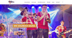 Desktop Screenshot of goldbachbuam.com