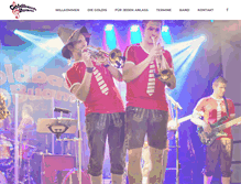 Tablet Screenshot of goldbachbuam.com